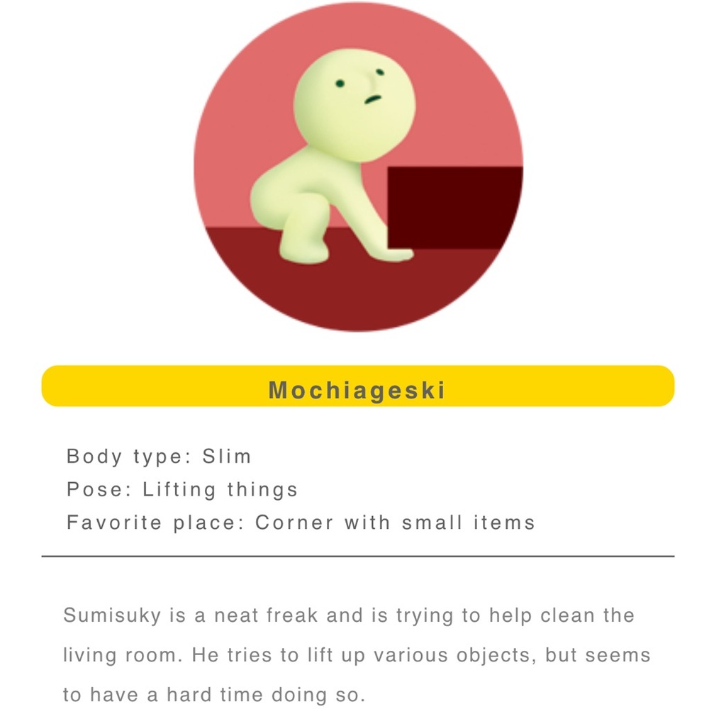 Green Mochiageski Figure